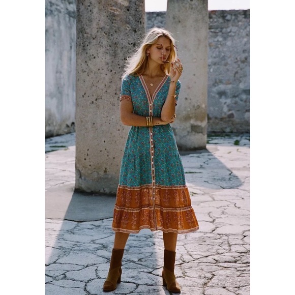 arnhem wisteria sundress